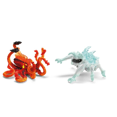 schleich® Figurine pieuvre de feu vs insecte de glace 70826