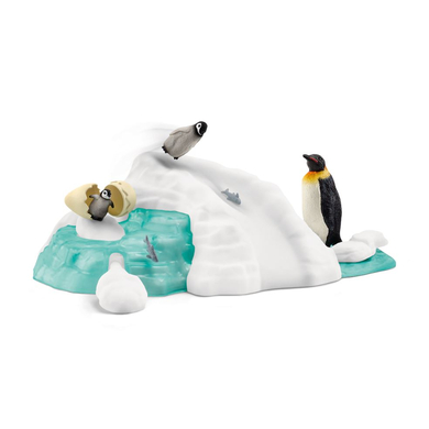 schleich® Figurine famille pingouin sur banquise 42661