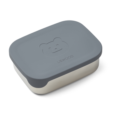 LIEWOOD Arthur Lunchbox Mr Bear blue wave