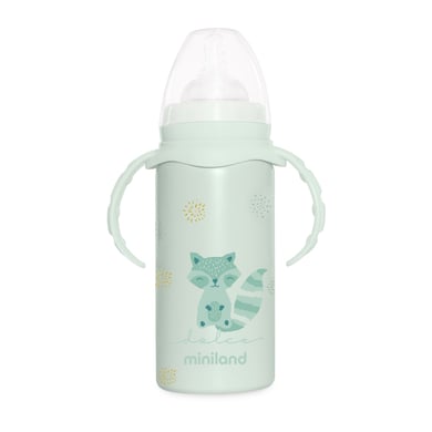 miniland Biberon Thermos, thermobaby menta 240ml