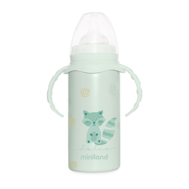 miniland Thermosbabyflasche, thermobaby mint 240ml