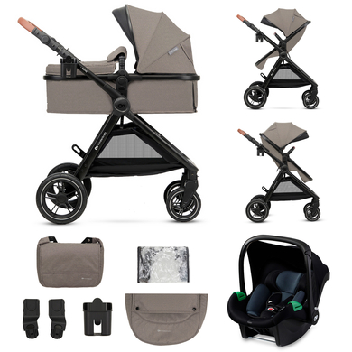 Kinderkraft Poussette trio combinée 3en1 ESME Sand Beige