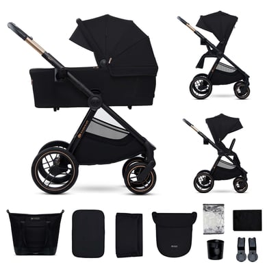 Kinderkraft Midnight Kinderwagen 2in1 NEA 2 Black