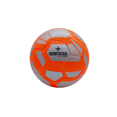 XTREM Toys and Sports Derbystar STREET SOCCER domácí fotbalový míč velikost 5, SILVER/ ORANGE