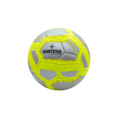 XTREM Giocattoli e Sport Derbystar STREET SOCCER calcio di casa misura 5, ARGENTO/GIALLO