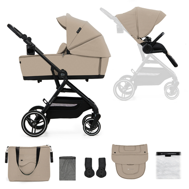 Image of Kinderkraft Sand Passeggino YOXI 2in1 Beige059