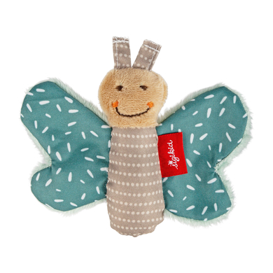 sigikid® Hochet papillon Yellow pétrole