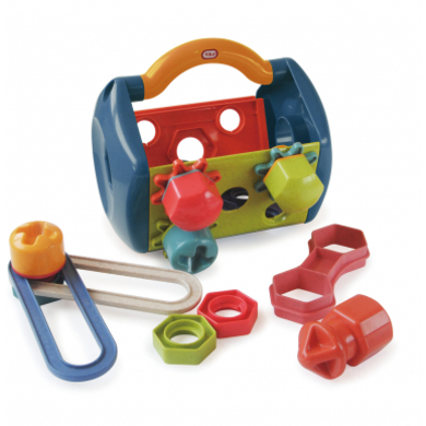 TOLO BIO Jeu d'encastrement formes caisse outils