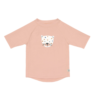 Image of LÄSSIG Camicia da bagno UV a maniche corte rosa leopardo059