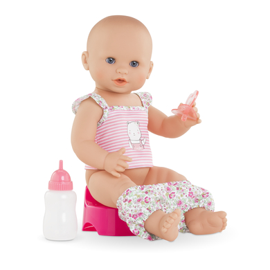 Levně Corolle ® MGP Emma pití + mokrá koupel dítě 36cm