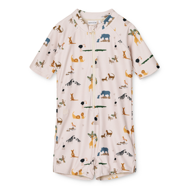LIEWOOD Max natation Jumpsuit all together / sand