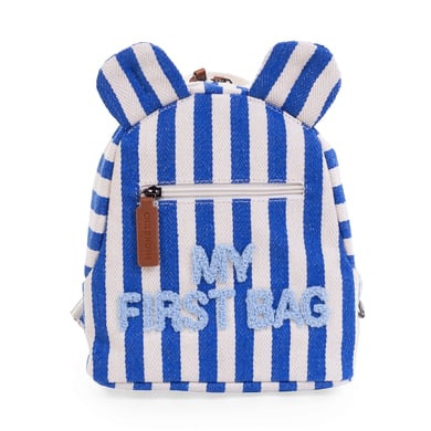 CHILDHOME Sac à dos enfant My First Bag rayures bleues