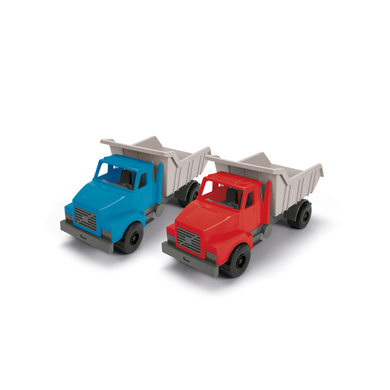 dantoy Camion à benne basculante 45 cm, rouge/bleu