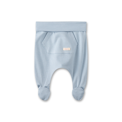 Sanetta Pantalon maille bleu clair