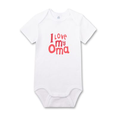 Sanetta Body manches courtes blanc