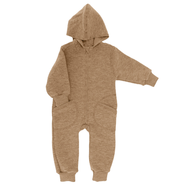 Engel Combinaison à capuche Amande Melange