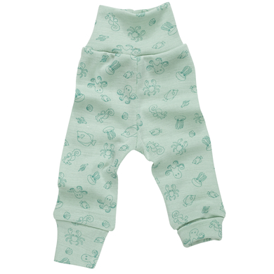 Pantalon Engel menthe pastel imprimé