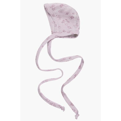 Bonnet premier âge ange imprimé magnolia