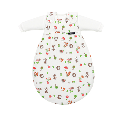 Alvi® Gigoteuse Baby-Mäxchen® amis de forêt all-over 2 pièces TOG 2.5