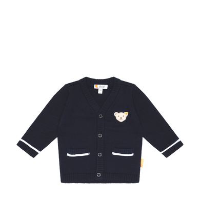 Steiff Veste en tricot marine