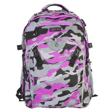 Image of Wheel Bee ® Zaino Generation Z, camouflage rosa