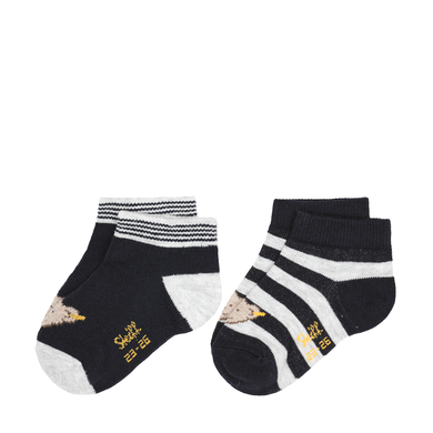 Steiff Lot de 2 chaussettes Steiff Navy
