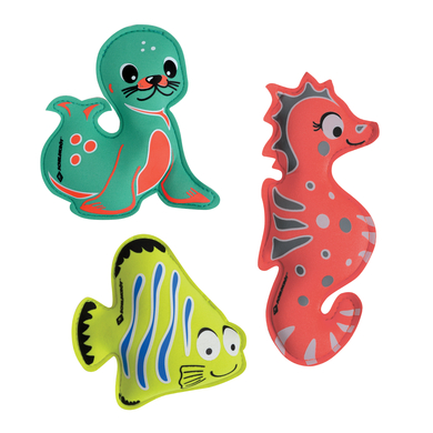 Schildkröt Jouet de bain animaux gicleurs Octo Buddies lot de 3