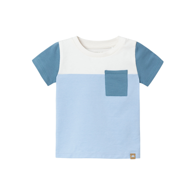 name it T-shirt Nbmholin Chambray Blue