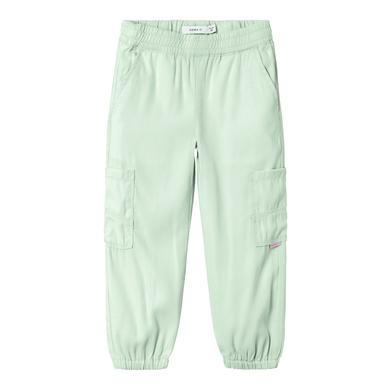 Image of name it Pantaloni in twill Nmf bella Silt Verde059