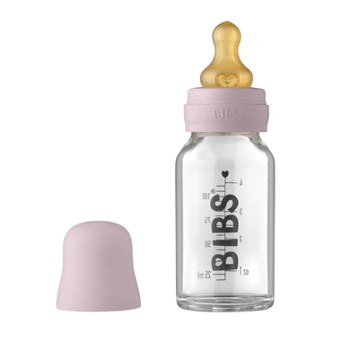 BIBS® Set completo di biberon 110 ml Dusty Lilla