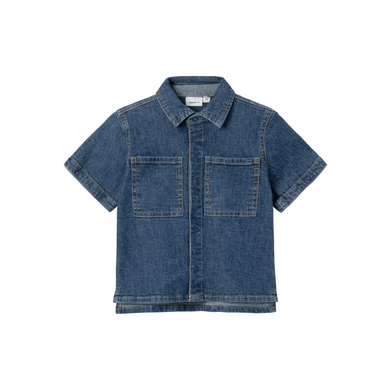 Image of name it Camicia in denim Nmmpeter Blu scuro Denim059