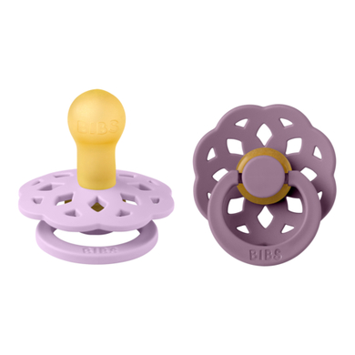 BIBS® Napp Boheme 0-6 månader Violet Sky/Mauve 2 st.