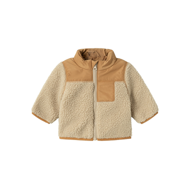 name it Veste Teddy Nbmmosie Oxford Tan