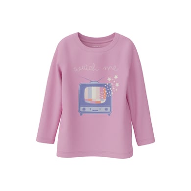 name it T-shirt manches longues Nmfolisia Fuchsia Pink