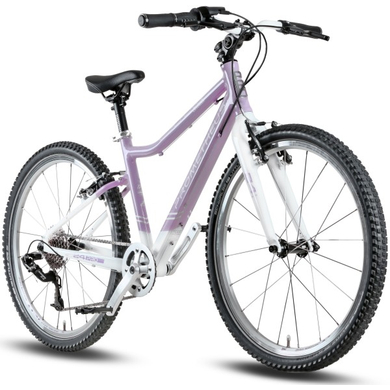 Image of PROMETHEUS BICYCLES PRO® Bicicletta 24 pollici Viola Bianco LAVANDA059