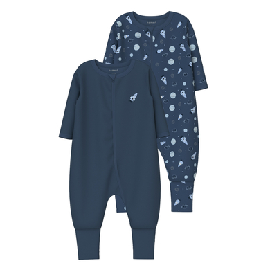 name it Combinaison 2 pièces Dark Denim