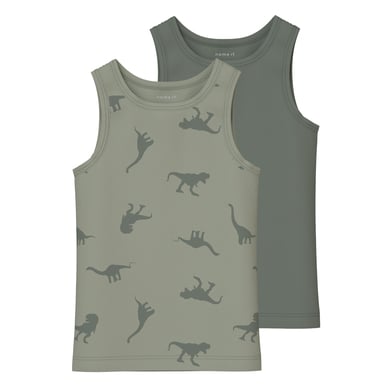 name it Tank top 2-pack agave Green