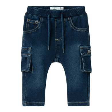 name it Jeans Cargo Nbmben Denim Bleu foncé