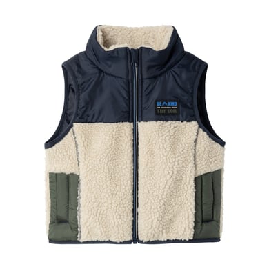 name it Gilet Teddy Nmmmall Dark Sapphire