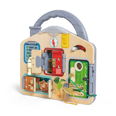 Hape Tableau d'activités multi fermetures E1111