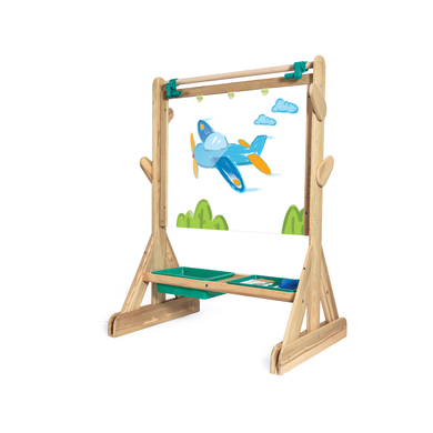 Hape Chevalet d'extérieur enfant dessin bois E2010