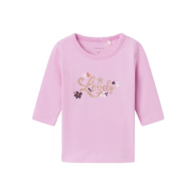 name it T-shirt manches longues Nbfleliva Pastel Lavender