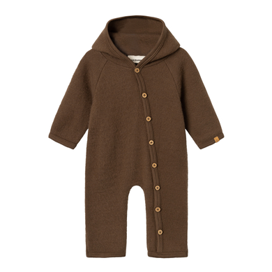 Combinaison en laine Lil'Atelier Dark Earth