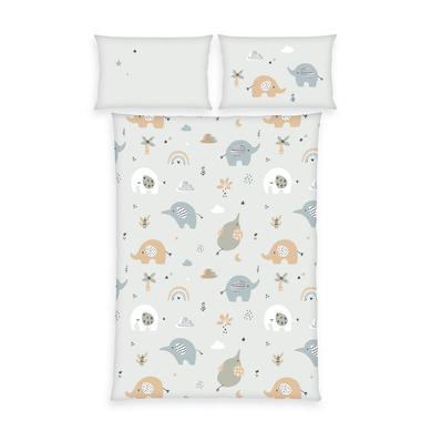 babybest®Linge de lit Elephants 100 x 135 cm