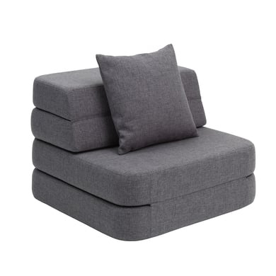 single klipklap sofa 3 pliegues soft azulgris