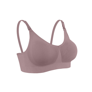 bravado! Soutien-gorge d'allaitement Body Silk Seamless sustainability grey orchid