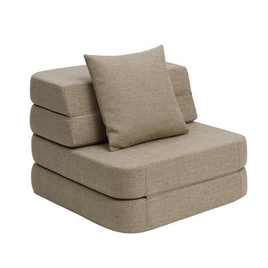 single sand klipklap sofa 3 pliegues suave