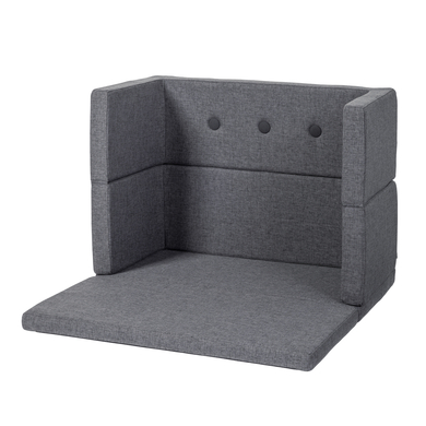 Image of Square Divano per bambini KlipKlap/Play Fold blu grigio059