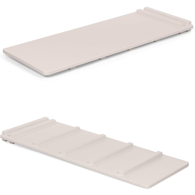 babybay® Echelle d'escalade toboggan pour tour d'apprentissage Littlefoot 2en1 bois verni beige