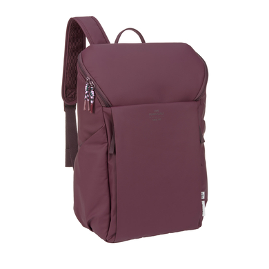 LÄSSIG Sac à langer dos Slender Up Backpack deep red